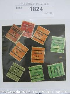 (#1824) Collectible Postage Stamps including U.S. 