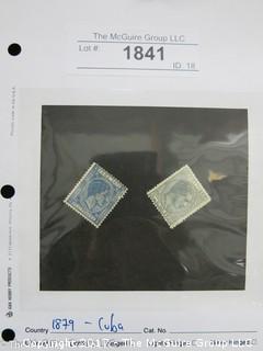 (#1841) Collectible Postage Stamps including Cuba