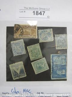 (#1847) Collectible Postage Stamps including Cuba