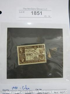 (#1851) Collectible Postage Stamps including Cuba