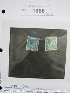 (#1866) Collectible Postage Stamps including Cuba