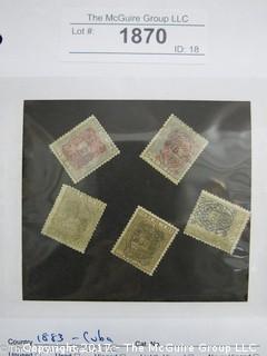 (#1870) Collectible Postage Stamps including Cuba