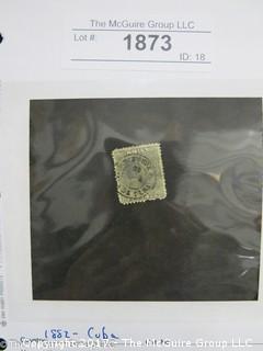 (#1873) Collectible Postage Stamps including Cuba