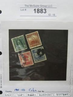 (#1883) Collectible Postage Stamps including Cuba