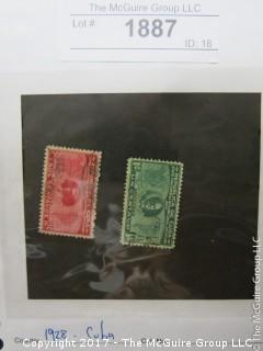 (#1887) Collectible Postage Stamps including Cuba