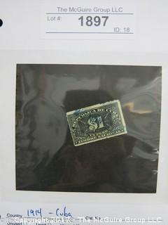 (#1897) Collectible Postage Stamps including Cuba