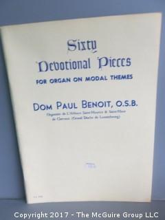 Collection of Sheet Music.  See all the photos