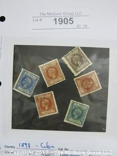 (#1905) Collectible Postage Stamps including Cuba