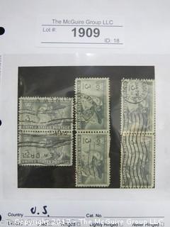 (#1909) Collectible Postage Stamps including U.S.