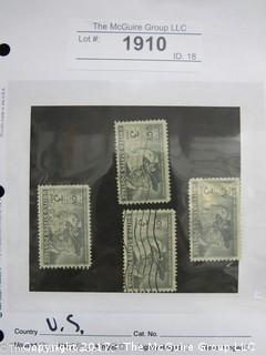 (#1910) Collectible Postage Stamps including U.S. 