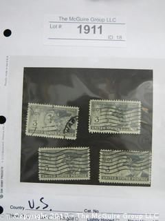 (#1911) Collectible Postage Stamps including U.S. 