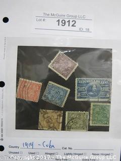 (#1912) Collectible Postage Stamps including Cuba