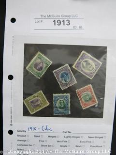 (#1913) Collectible Postage Stamps including Cuba