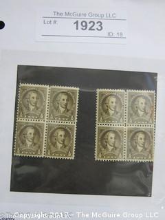 (#1923) Collectible Postage Stamps including U.S. 