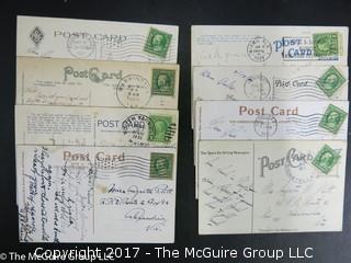 (#2081) Vintage Postmarked Postcards