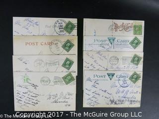 (#2096) Vintage Postmarked Postcards