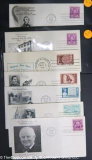 (#2134) USPS 17 First Day Covers from the 1940's