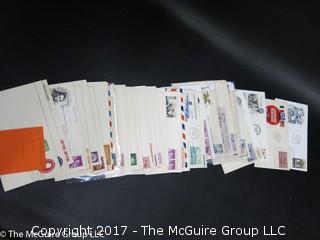 (#2135) USPS 50 First Day Covers from the 1950's