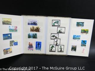 (#2148) stamp book with contents; world 