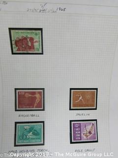 (#2153) Collection of Vietnam stamps and binder 