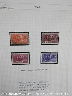 (#2153) Collection of Vietnam stamps and binder 