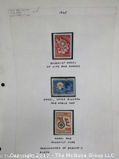 (#2153) Collection of Vietnam stamps and binder 