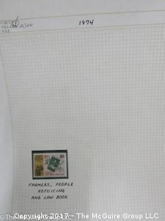 (#2153) Collection of Vietnam stamps and binder 