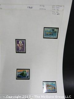 (#2153) Collection of Vietnam stamps and binder 