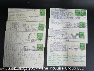 (#2060) Collection of Vintage Postmarked Postcards