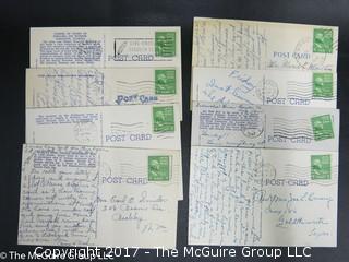 (#2065) Collection of Vintage Postmarked Postcards