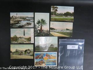 (#2045) Collection of Vintage Postcards