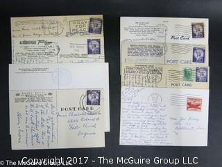 (#2071) Collection of Vintage Postmarked Postcards