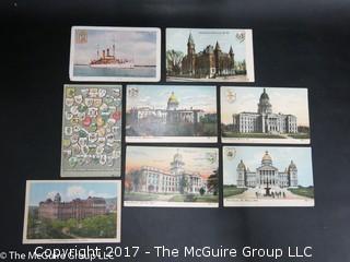 (#2074) Collection of Vintage Postmarked Postcards