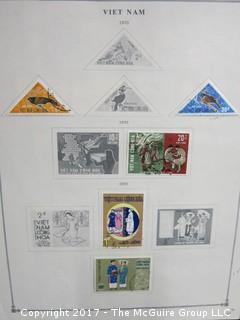 (#2154) Collection of foreign stamps including Vietnam