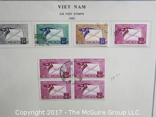 (#2154) Collection of foreign stamps including Vietnam