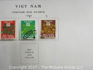 (#2154) Collection of foreign stamps including Vietnam