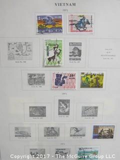 (#2154) Collection of foreign stamps including Vietnam