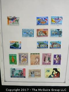 (#2154) Collection of foreign stamps including Vietnam