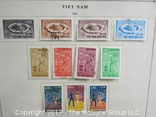 (#2154) Collection of foreign stamps including Vietnam