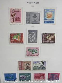 (#2154) Collection of foreign stamps including Vietnam