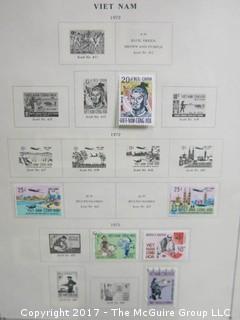 (#2154) Collection of foreign stamps including Vietnam