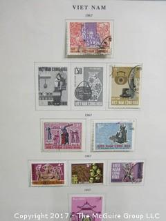 (#2154) Collection of foreign stamps including Vietnam