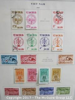 (#2154) Collection of foreign stamps including Vietnam