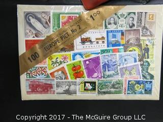 (#2156) Collection of foreign stamps including Hong Kong