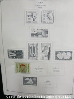 (#2157) Collection of foreign stamps including Cuba