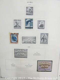 (#2157) Collection of foreign stamps including Cuba