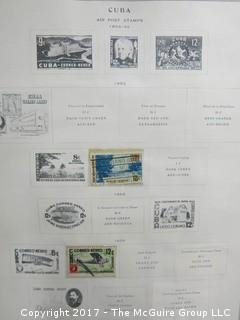 (#2157) Collection of foreign stamps including Cuba