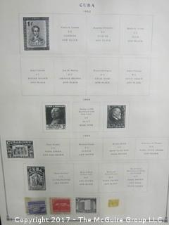 (#2157) Collection of foreign stamps including Cuba