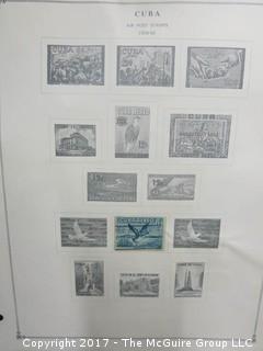 (#2157) Collection of foreign stamps including Cuba