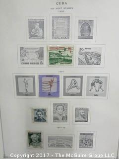 (#2157) Collection of foreign stamps including Cuba